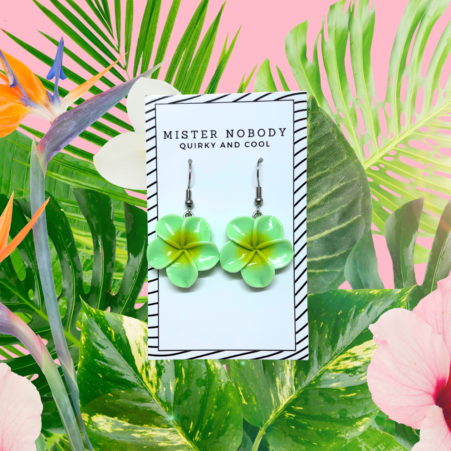 Frangipani Mini Dangles
