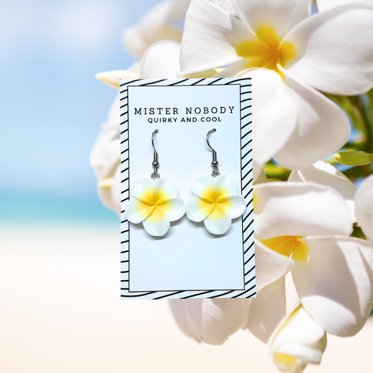 Frangipani Mini Dangles