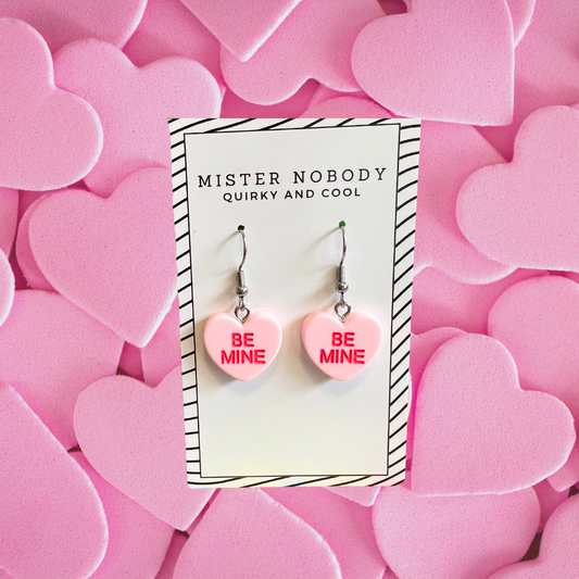 Be Mine Heart Mini Dangles